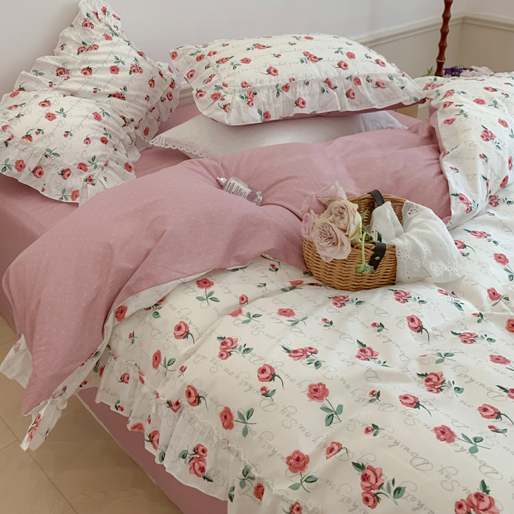 6design vintage flower bedlinen set