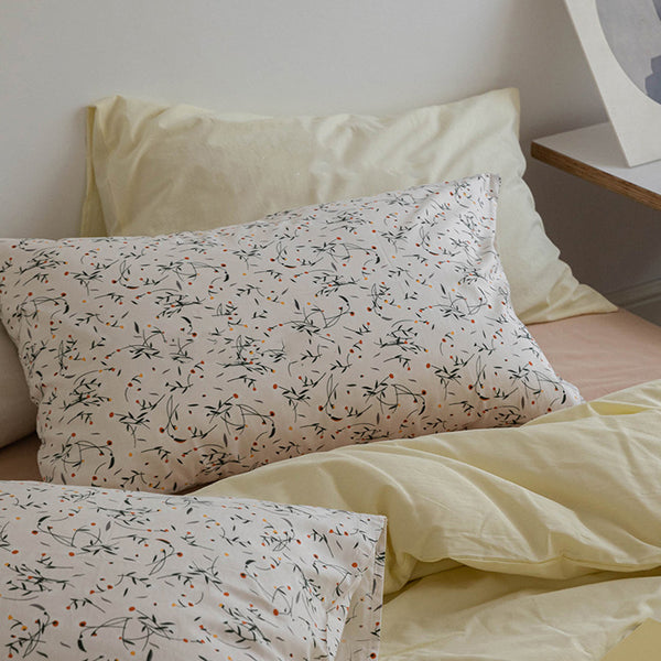13color simple cotton pillow sheets
