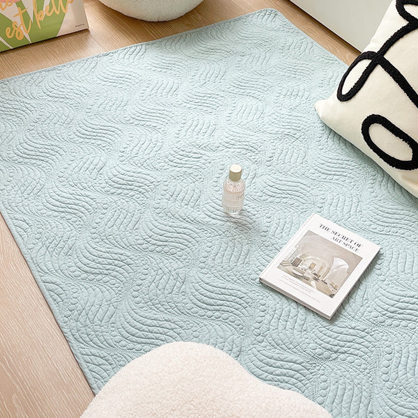 wave water design sofa cover