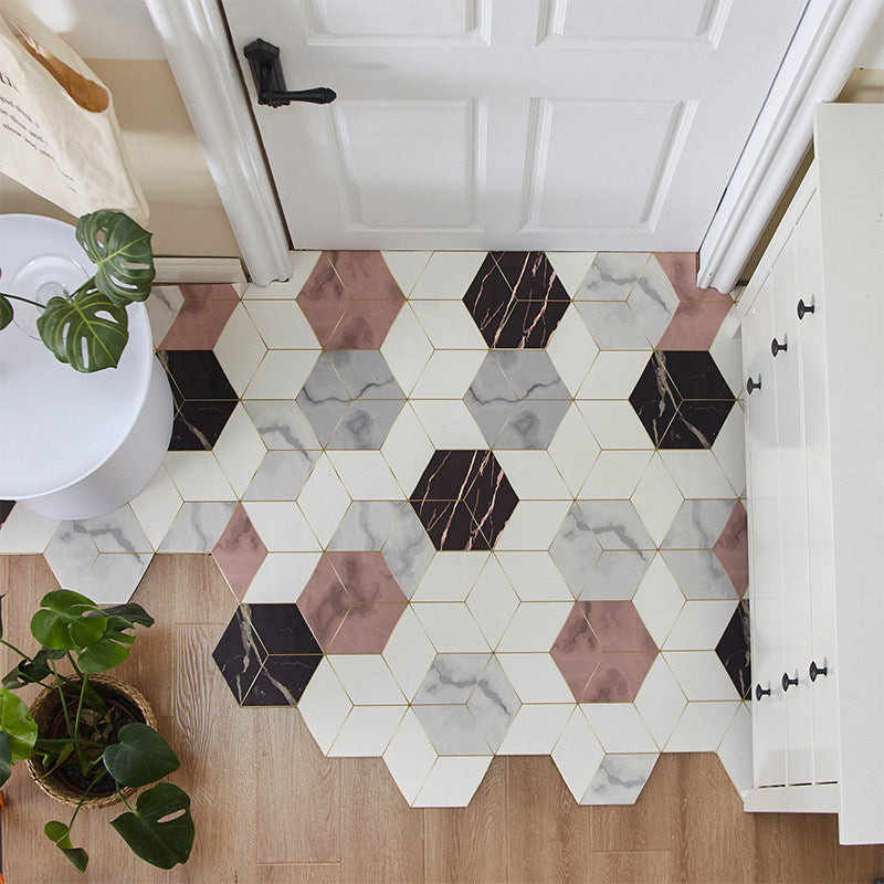 2design hexagon tile mat