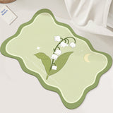 8design dream flower bath mat