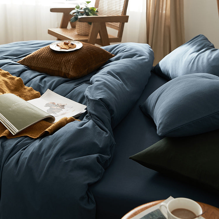 11color simple cotton bedlinen set