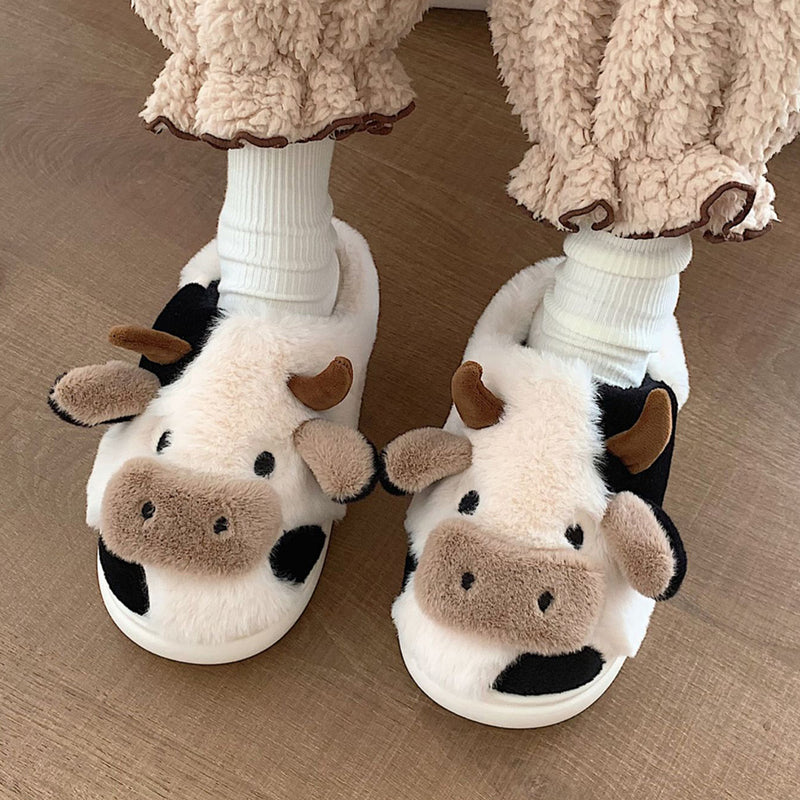 cute cow roomshoes