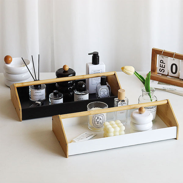 2color triangle handbag tray