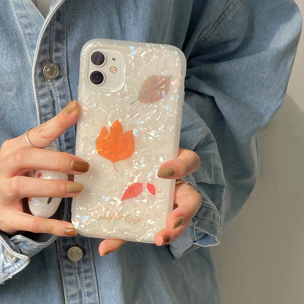 autumn glitter iPhonecase