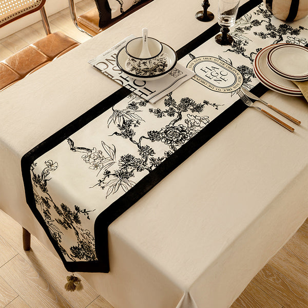 art philosopher logo table runner