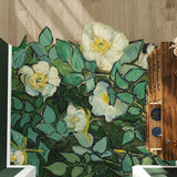 5design 2type flower oil art mat