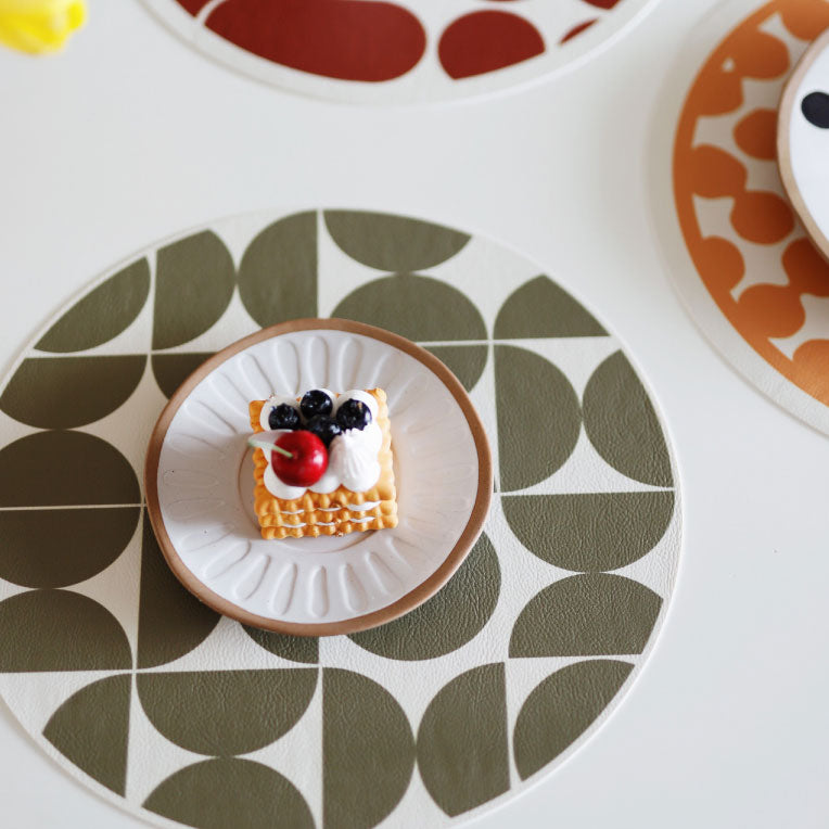 6design leather place mat