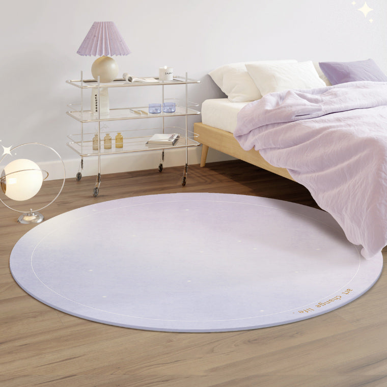 3color round fairy carpet