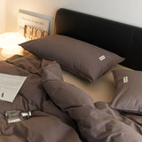 earth color cotton bedlinen set