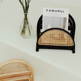 2color rattan bookstand