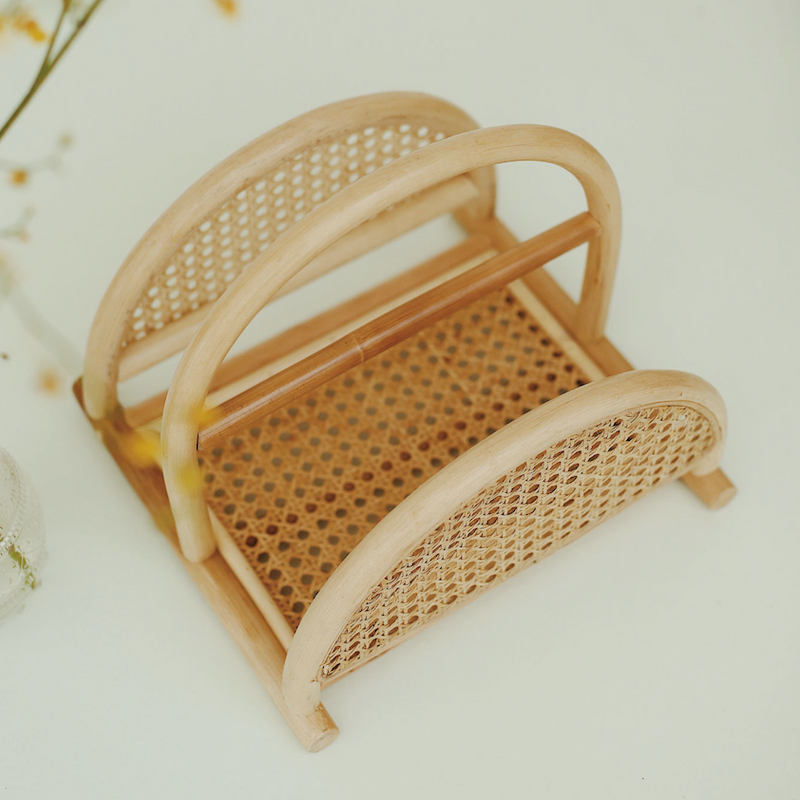 2color rattan bookstand