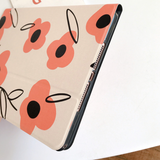 orange flower iPad case