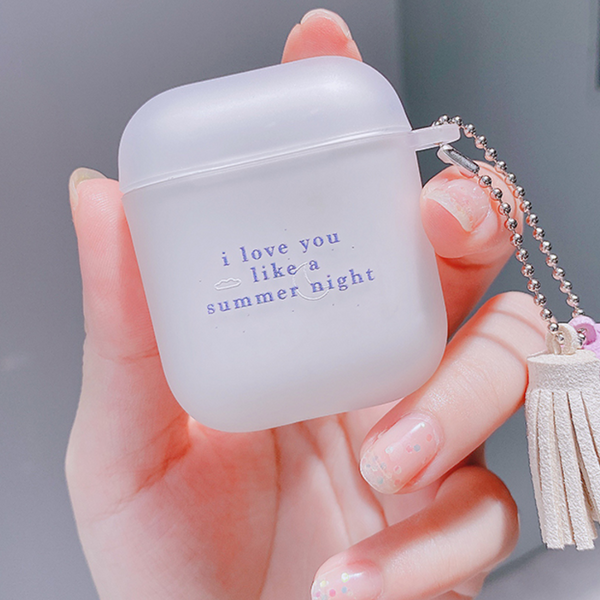 summer night purple Airpods case