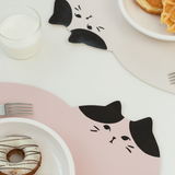 cat 4color place mat