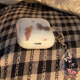 butterfly crystal Airpods case