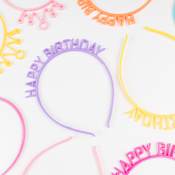 【即納】happybirthday headband