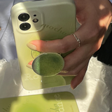 mocha green iPhonecase