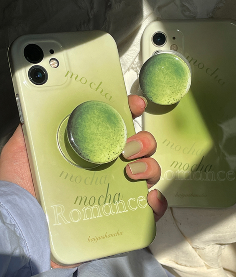mocha green iPhonecase