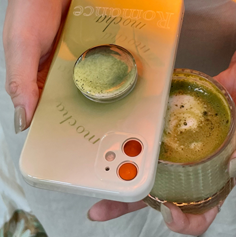 mocha green iPhonecase