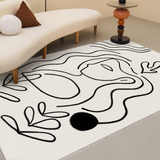 monotone art 4design square carpet
