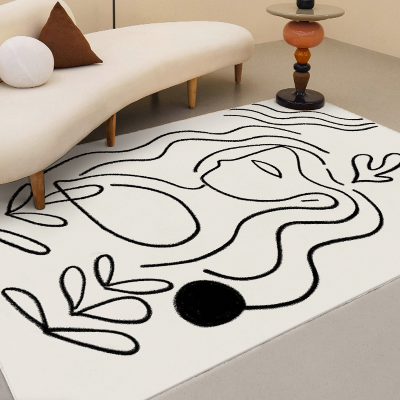 monotone art 4design square carpet