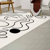 monotone art 4design square carpet