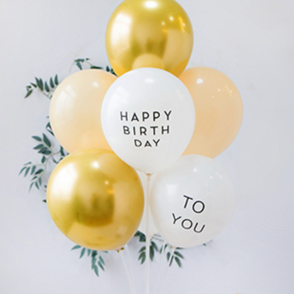 【即納】happy birthday stand balloon