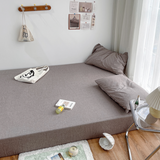 19color simple mattress sheet & pillow sheets set