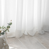 simple white curtain