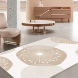 stone motif 4design square carpet