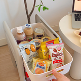 2type white × gray storage trolley