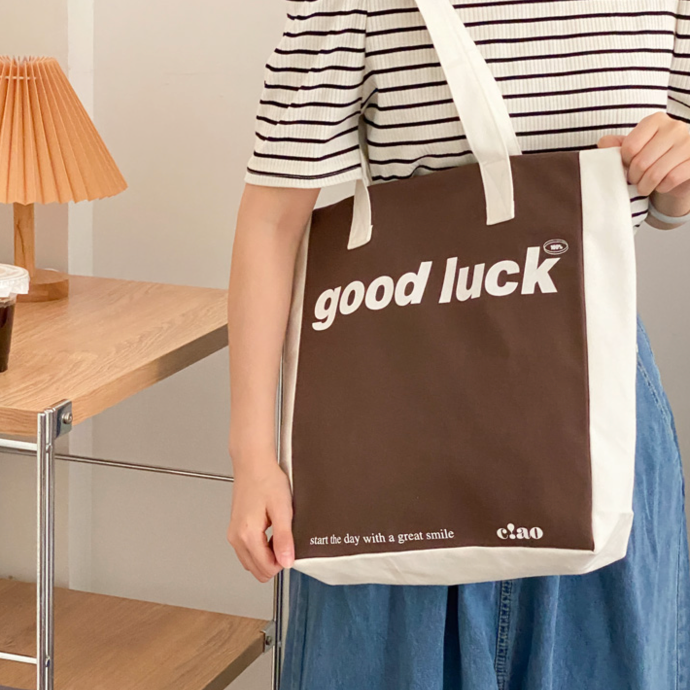 good luck tote bag