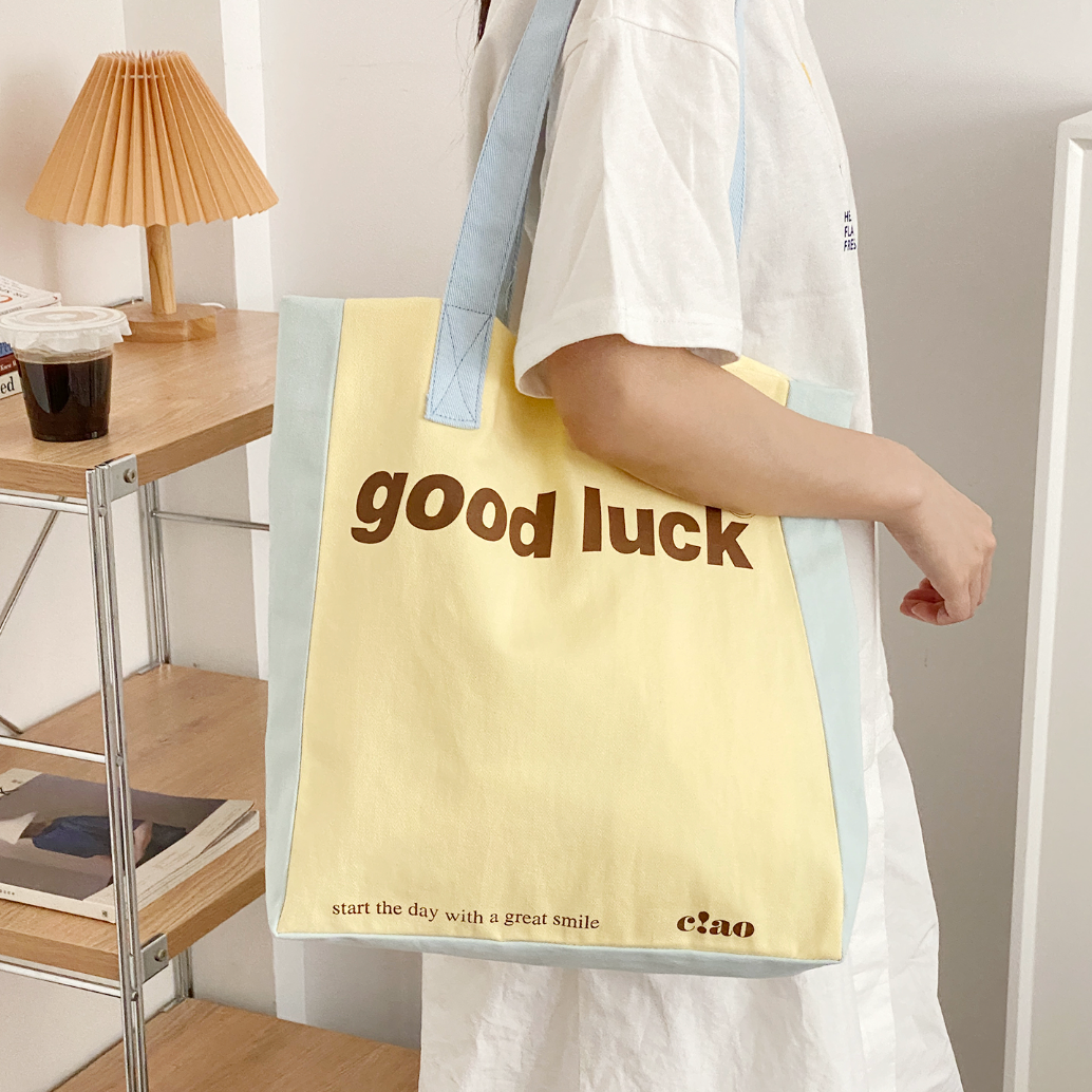 good luck tote bag