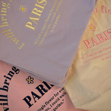 paris 3color summer tote bag