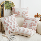 lovely pink boa cushion
