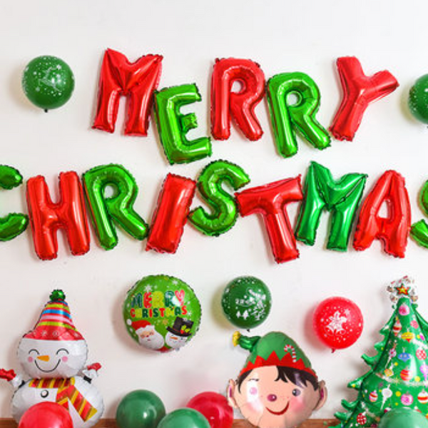 【即納】xmas pop balloon set