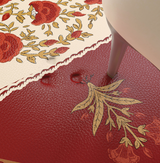 3design heart red mat