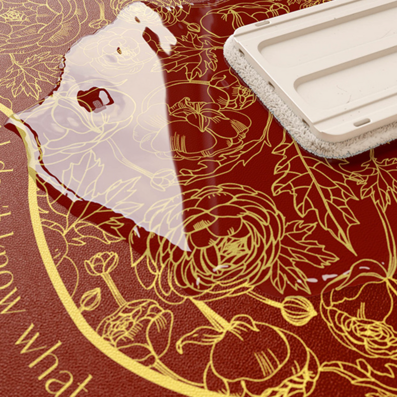 3design heart red mat