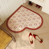 3design heart red mat