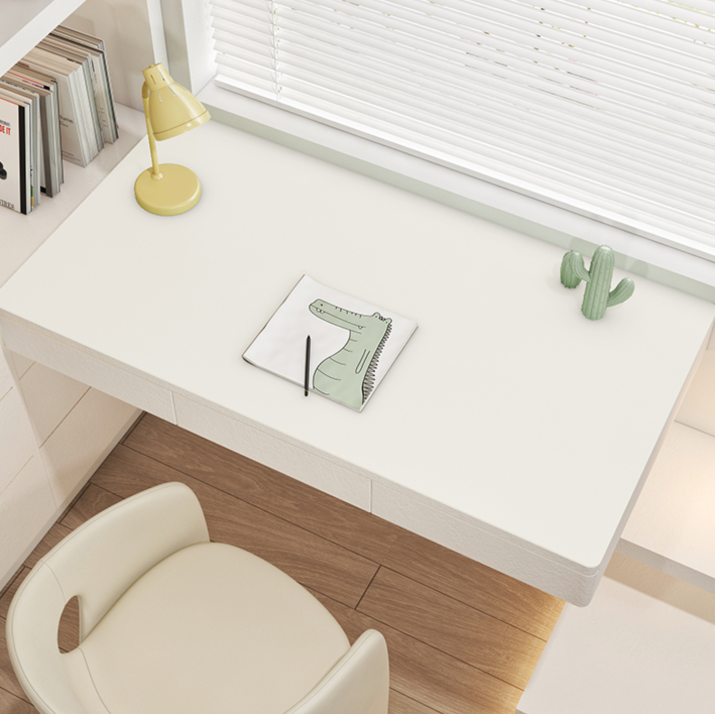 12color simple desk mat