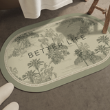 better life green bath mat