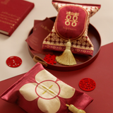 2design happiness red retro tissue case