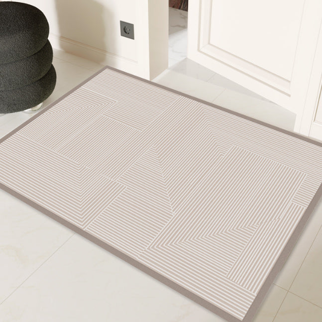 7design simple line square carpet