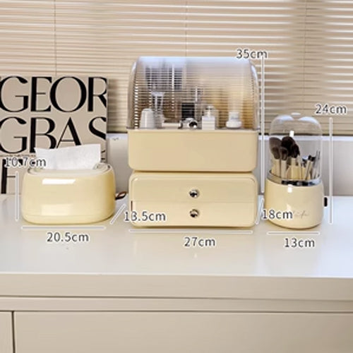 3design large capacity cosmetic storage