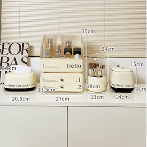 3design large capacity cosmetic storage