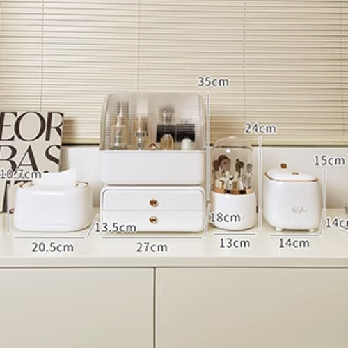 3design large capacity cosmetic storage