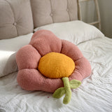 2design 5color big flower cushion