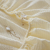 8color waffle cotton mattress sheets