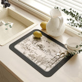 3design nature sink mat